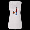 Ladies' Bella Flowy Scoop Muscle Tank Thumbnail