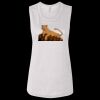 Ladies' Bella Flowy Scoop Muscle Tank Thumbnail