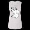 Ladies' Bella Flowy Scoop Muscle Tank Thumbnail