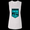 Ladies' Bella Flowy Scoop Muscle Tank Thumbnail