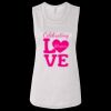 Ladies' Bella Flowy Scoop Muscle Tank Thumbnail