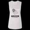 Ladies' Bella Flowy Scoop Muscle Tank Thumbnail