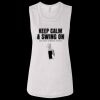 Ladies' Bella Flowy Scoop Muscle Tank Thumbnail