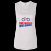 Ladies' Bella Flowy Scoop Muscle Tank Thumbnail