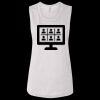 Ladies' Bella Flowy Scoop Muscle Tank Thumbnail
