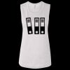 Ladies' Bella Flowy Scoop Muscle Tank Thumbnail