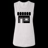 Ladies' Bella Flowy Scoop Muscle Tank Thumbnail