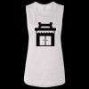 Ladies' Bella Flowy Scoop Muscle Tank Thumbnail