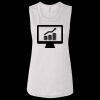 Ladies' Bella Flowy Scoop Muscle Tank Thumbnail