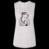 Ladies' Bella Flowy Scoop Muscle Tank Thumbnail
