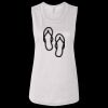 Ladies' Bella Flowy Scoop Muscle Tank Thumbnail