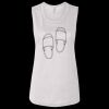 Ladies' Bella Flowy Scoop Muscle Tank Thumbnail