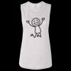 Ladies' Bella Flowy Scoop Muscle Tank Thumbnail