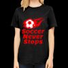 Ladies' Relaxed Jersey Short-Sleeve T-Shirt Thumbnail